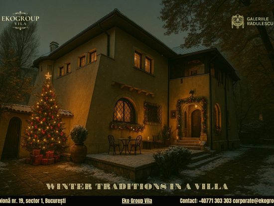 Poveste de Craciun: Reconstituirea Magiei Crăciunului anilor ’30 la fosta Casă Tătărăscu, astăzi Eko Group Vila
